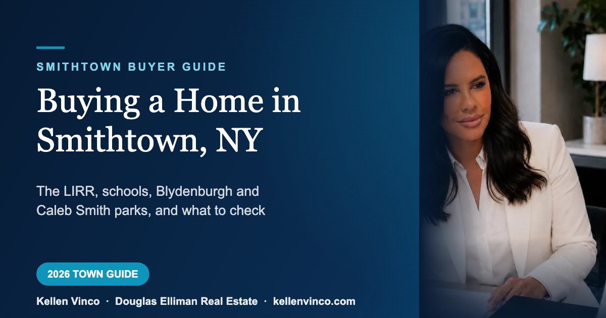 Buying a home in Smithtown, New York in Suffolk County on Long Island