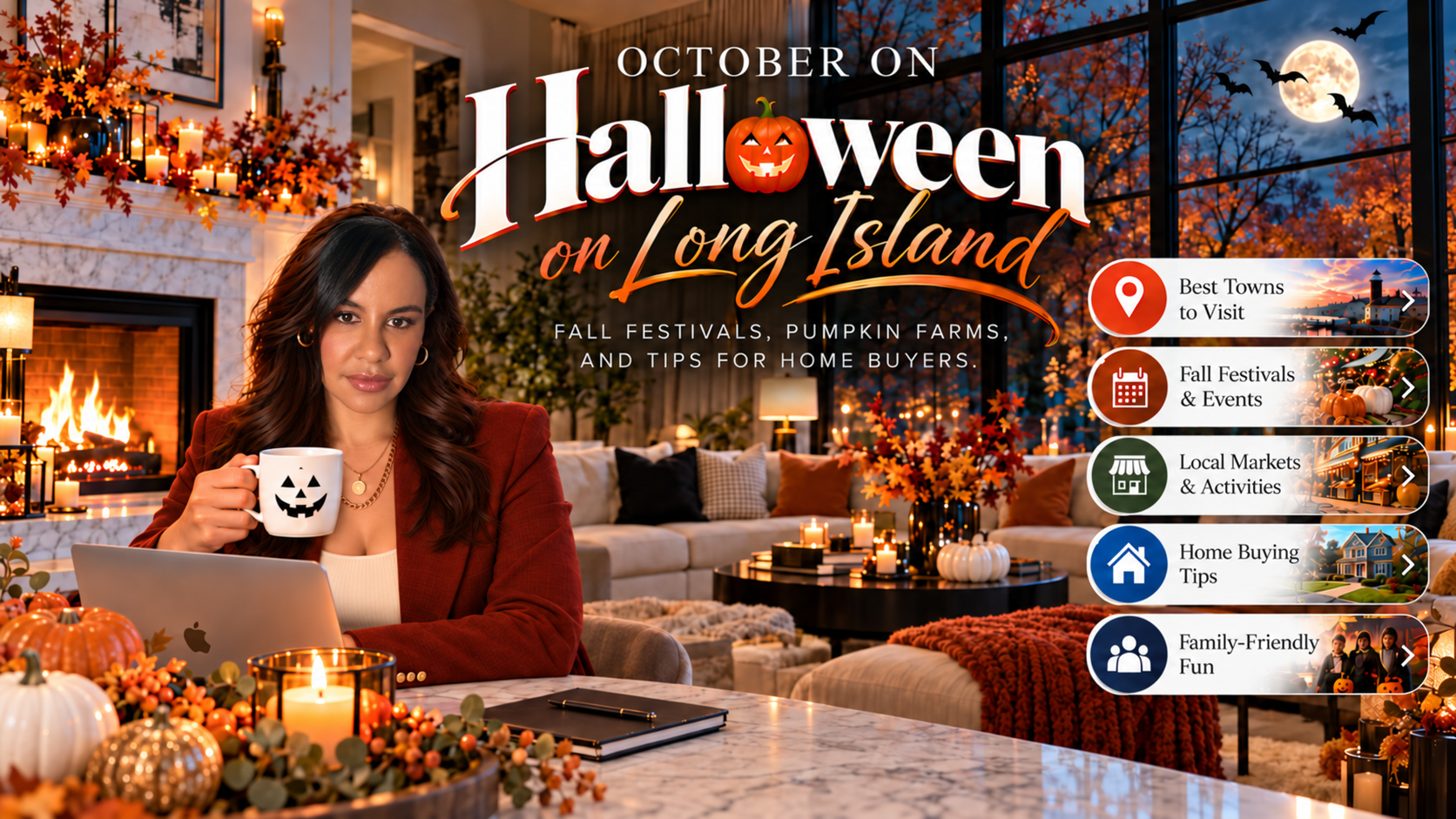 Halloween on Long Island: October traditions, fall festivals, and tips for home buyers