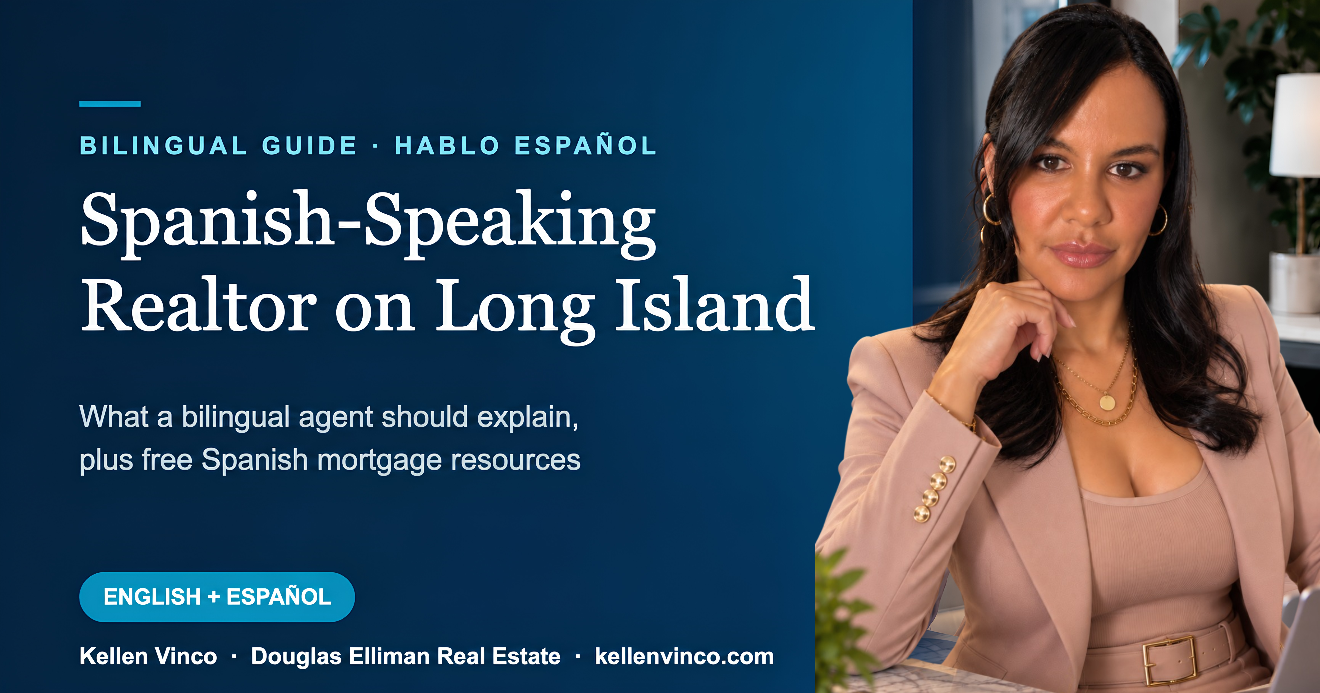 Spanish-speaking realtor on Long Island helping buyers and sellers in English, Spanish, and Portuguese